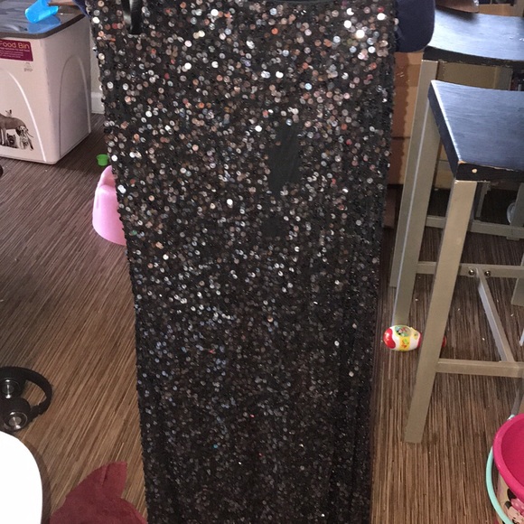 Sparkle black prom dress - Picture 4 of 5